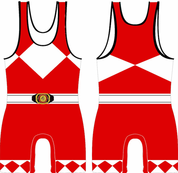 Power ranger singlet on sale