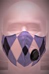 DKHS Columbia Blue Argyle Face Mask